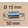 Veer voor Inschakelen van de Motorrem - Motorstop bij Honda GCV135 - GCV140, GCV160, GCV190 Motor op Grasmaaier, Veegmachine, Frees Trekveer voor Honda GCV 135, GCV 140, GCV 160, GCV 190 Motoren