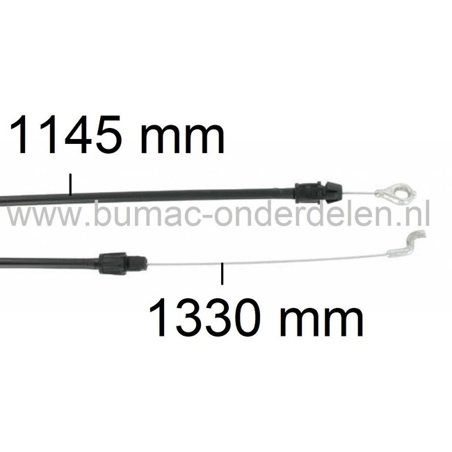 Motorremkabel Stiga SV200 Motor, Castelgarden - Mountfield - Alpina, Motorstopkabel voor Grasmaaier - Cirkelmaaier - Benzinemaaier - Loopmaaier