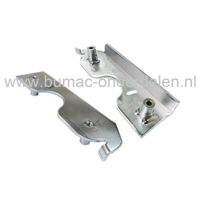 Poelie Spanplaat op Maaidek voor Castelgarden, Honda 102 en 122 Cm Maaidek, Zitmaaiers, Tuintrekkers, GGP Pouly Steunplaat TC102, TCP102 Hydro, TCR122, TCB122 Hydro, Twin Cut 102 en 122 cm, CASTELGARDEN, STIGA, ALPINA, MOUNTFIELD, Spanplaat, onderdeel