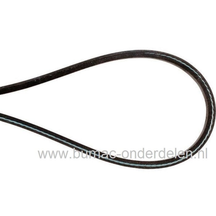 V snaar Aandrijving Messen bij Bolens Wide Mulcher 33 Inch - 85 Cm Maaidek Model 34072