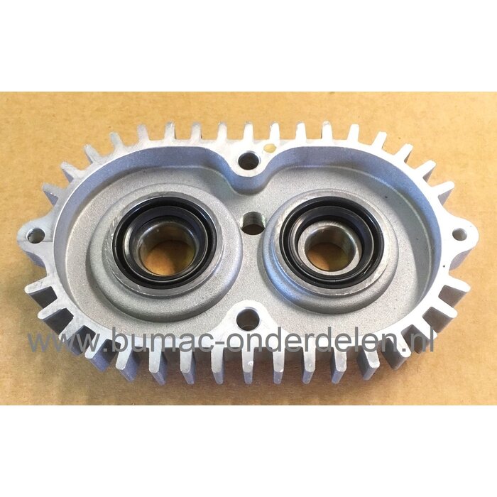 Tandwielhuis helft voor Aandrijving Mes Husqvarna, Jonsered, Partner, Mcculloch, Wizard Zitmaaier, Tuintrekker Tandwielkast TC138, TC142, TC238, TC242, TC338, TC342, CT153, CT154, CTH163, CTH164, CTH173, CTH174, CTH184, CTH194, CTH204, CTH224, CTH2138R, o