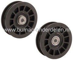 Poelie voor Toro Timecutters Z4200, Z4202, Z4220, Z4235, Z5000, Z5020, Z5030, Z5035, Z5040, Z5060, Zero Turn Maaiers, Frontmaaiers, TORO Riemschijf, V-snaarpoelie, V-snaar Pouly, Zeroturnmaaiers,