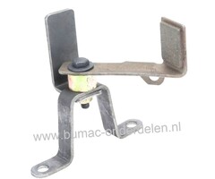 Remhendel op Maaidek voor Husqvarna, Partner, Lazer, Wizard, Mcculloch, Jonsered Zitmaaier, Tuintrekker Hendel met Remblok en Bevestiging Steun, Remstrip, Rembeugel LT131, LT151, LT1597, LTH151, LTH1797, LT2113A, LT2114A, LT2115A, M11597, M12538, M13538,