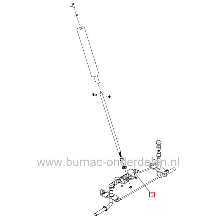 Tandheugel voor MTD Zitmaaiers met 60 en 76 cm Maaibreedte, Stuurtandheugel Mtd Scooter, Mini Rider, 420/30, Micro Rider, CC114TA, CC114TD, LR1NR76, LR2NR76, LR1NS76, LR2NS76, LR2FR60, 60SDE, Mastercut 60, BG76SM, BG11576SM