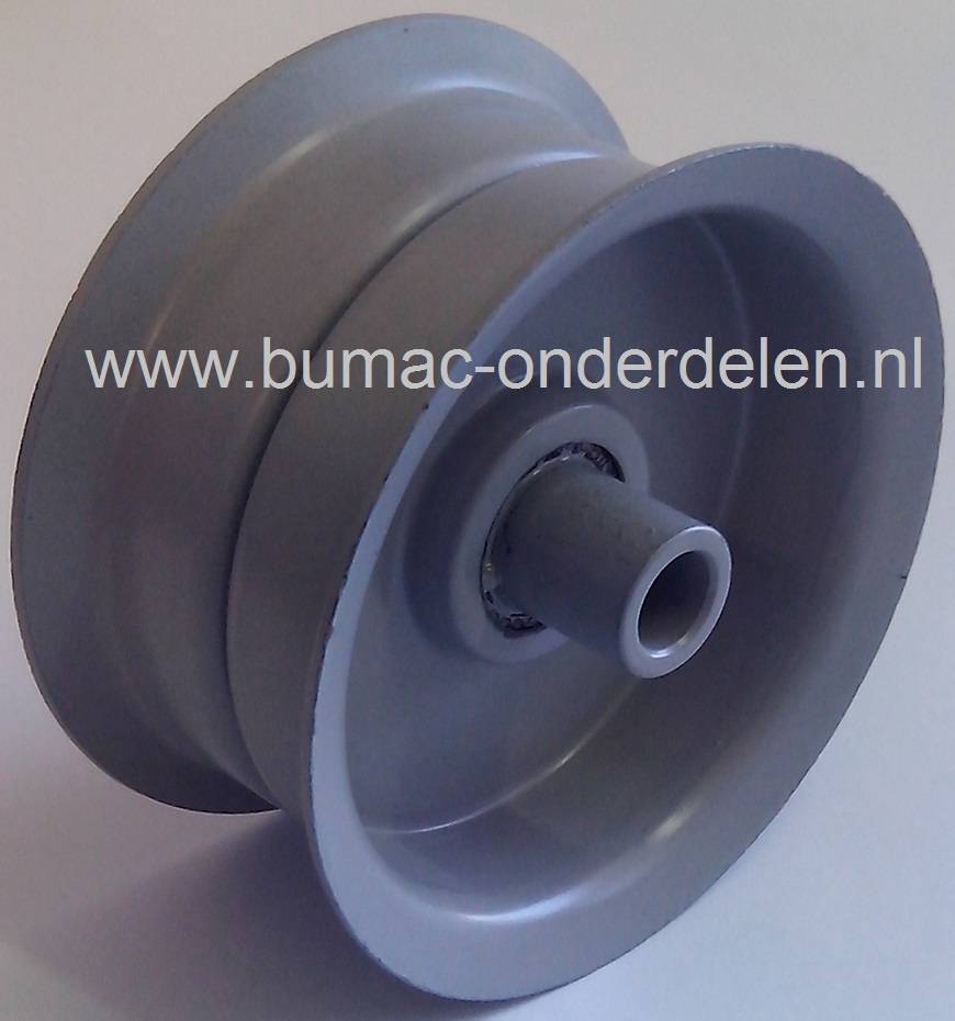 Poelie voor Zitmaaier - Frontmaaier - Tuintrekker, Spanpoelie - Drukpoelie