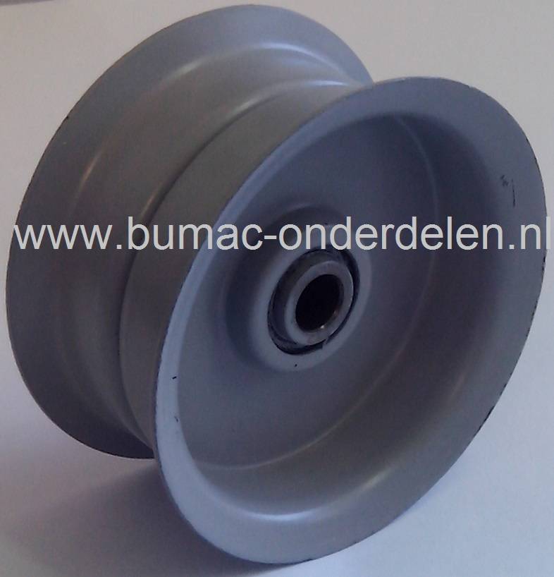 Poelie voor Zitmaaier - Frontmaaier - Tuintrekker, Spanpoelie - Drukpoelie