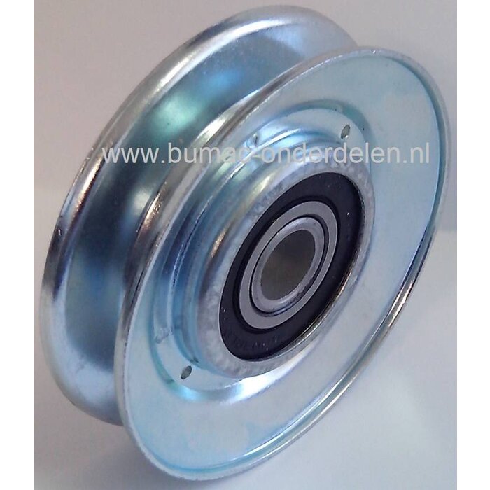 V snaar Poelie voor Geleiden, Spannen van de V Snaar bij Zitmaaier - Frontmaaier - Tuintrekker - Quad