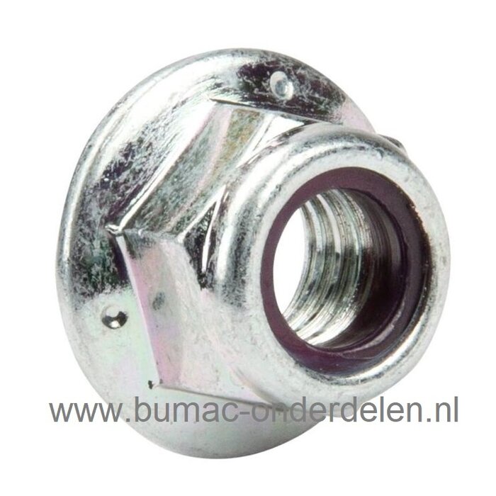 Moer voor MTD, Wolf, YardMan, Gutbrod, Cub Cadet, Snapper, Murray, Simplicity, Husqvarna, Jonsered, Lazer, Wizard, Partner, McCulloch Zitmaaier, Tuintrekker Borgmoer 3/8x16 Inch