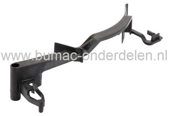 Bedieningsarm Chokeklep Briggs and Stratton oa Quantum Motoren met Automatische Choke op Grasmaaiers, Benzinemaaiers, Cirkelmaaiers, Hendel voor Bediening Automatische Chokeklep, B&S, Briggs & Stratton