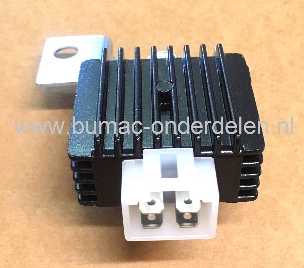 Spanningsregelaar voor MTD Motor op Zitmaaier - Tuintrekker Regulator onder andere voor MTD Motoren 4P90 AU, 4P90 JH, 4P90 JHA, 4P90 JHB, 4P90 JHC, 4P90 JHD,  4P90 JUC - 4P90AU, 4P90JH, 4P90JHA, 4P90JHB, 4P90JHC, 4P90JHD,  4P90JUC