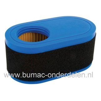 Luchtfilter voor MTD Motor op Zitmaaier, Tuintrekker Filter onder andere voor MTD 4P90AUA, 4P90AUB, 4P90JH, 4P90JHA, 4P90JHB, 4P90JHC, 4P90JHD, 4P90JUC, 4P90JUD, 4P90JUE - 4P90 AUA, 4P90 AUB, 4P90 JH, 4P90 JHA, 4P90 JHB, 4P90 JHC, 4P90 JHD, 4P90 JUC, 4P90