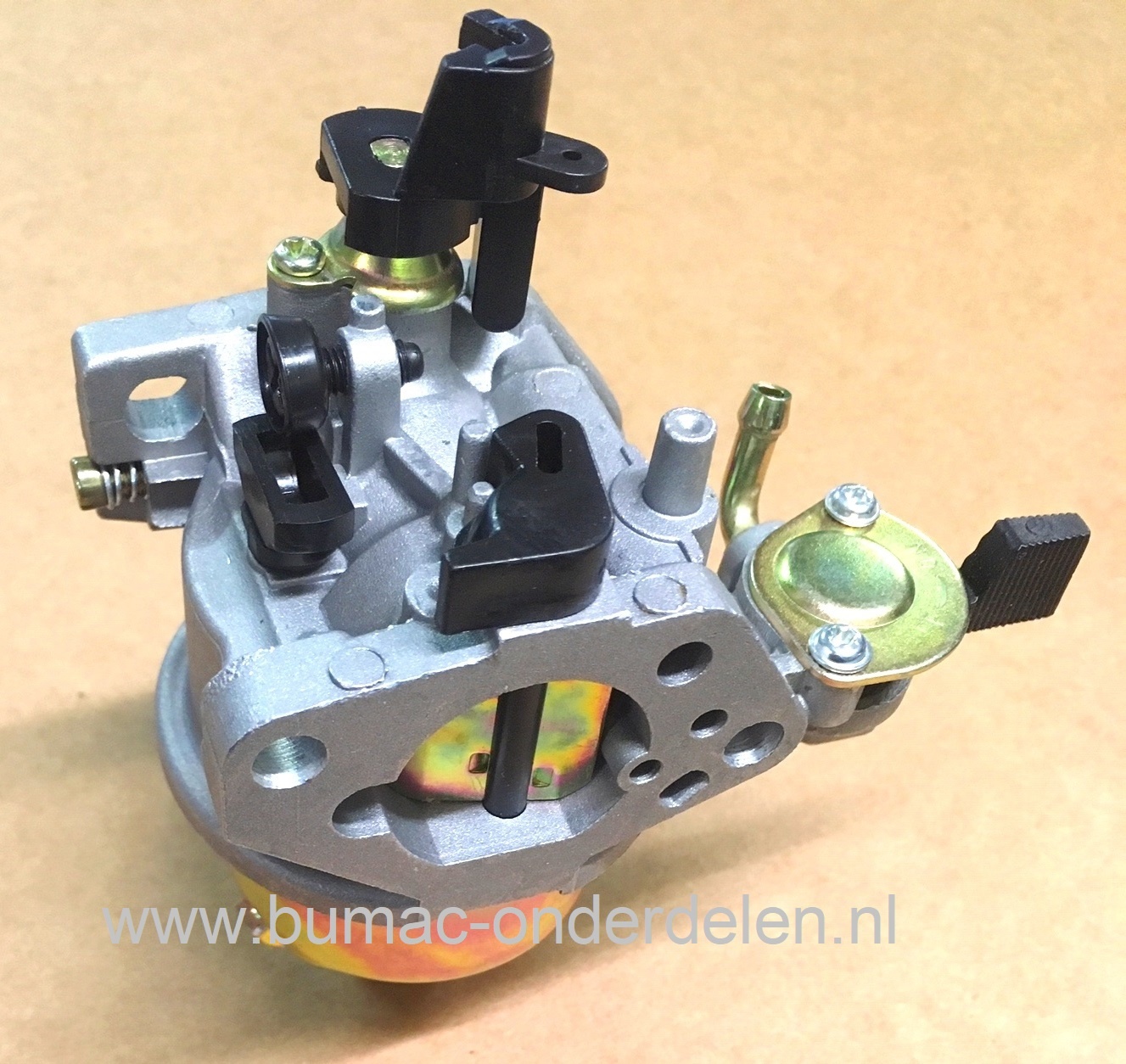 Carburateur voor Honda GX340 Motor op Kart, Generator, Kooimaaier, Kantensnijder, Trilplaat, Aggregaat, Verticuteermachine, Tuinfrees, Asfaltzaag, Hogedrukreiniger, Houtklover, Vlinder, Houtversnipperaar,Cart Sport