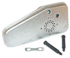 Uitlaat voor Briggs and Stratton motoren op Grasmaaiers, Demper voor Sprint - Classic en Quattro motoren van 3 en 4 Pk