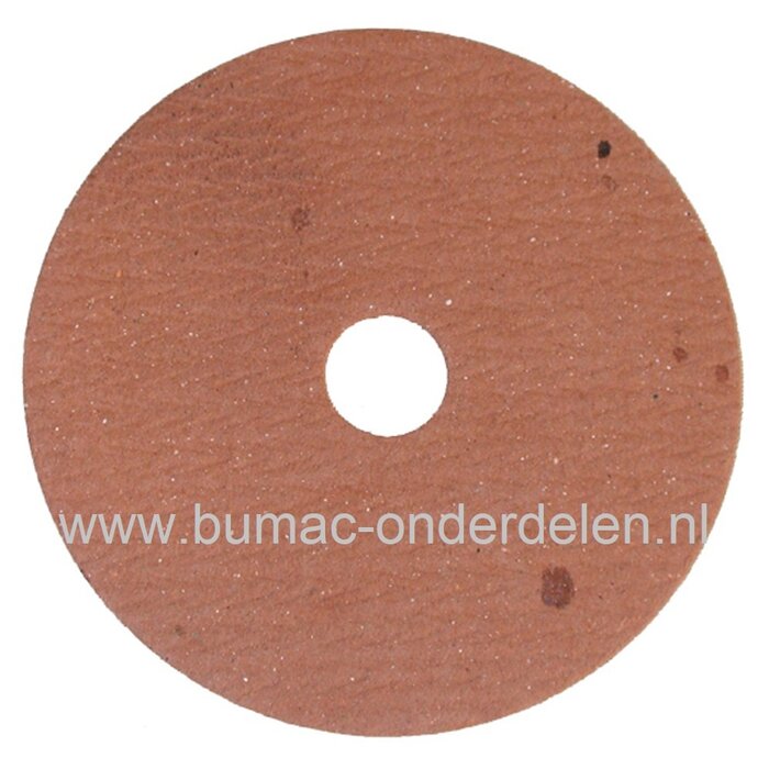 Fiberring 19x57x1,6 mm voor oa Bevestigen van Maaimessen bij Grasmaaiers, Gazonmaaiers, Loopmaaiers, Zitmaaiers, Frictieschijf, Opvulschijf, Klemplaat, Fiberschijf, Sluitring, Opvulplaat voor Monteren Grasmaaiermes