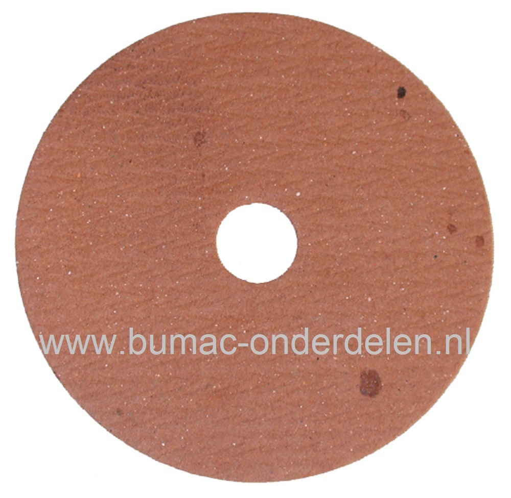 Fiberring 19x57x1,6 mm voor oa Bevestigen van Maaimessen bij Grasmaaiers, Gazonmaaiers, Loopmaaiers, Zitmaaiers, Frictieschijf, Opvulschijf, Klemplaat, Fiberschijf, Sluitring, Opvulplaat voor Monteren Grasmaaiermes