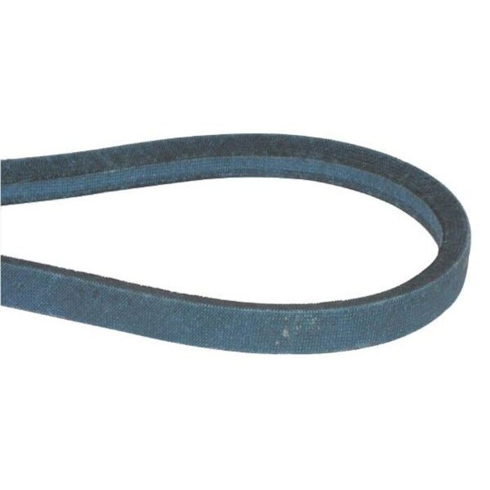 V snaar voor Aandrijving van de Maaimessen, het Maaidek bij John Deere LT 133 - LT 150 - LT 155 - LT 160 - LT 166 - LT 180 met 38 Inch (98 Cm) Zijuitworp Maaidek, Zitmaaier - Tuintrekker, onderdeel