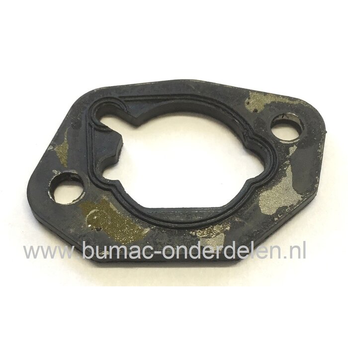 Tussenring voor Loncin LC1P61FA, LC1P65FA, LC1P68FA, LC1P70F, LC1P70FA Motor op Grasmaaier, Veger, Frees Tussenstuk voor Carburateur 	LC 1P61 FA, LC 1P65 FA, LC 1P68 FA, LC 1P70 F, LC 1P70 FA