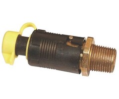 Olieaftapventiel Aansluitbaar op de meeste B&S - Kohler - Tecumseh Motoren 8 - 20 PK, met 3/8" - 18 schroefdraad, Briggs and Stratton, Zitmaaier - Frontmaaier - Tuintrekker, onderdeel