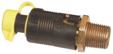 Olieaftapventiel voor Briggs and Stratton - Kohler en Tecumseh Motoren 8 - 20 PK, Aansluitbaar op de meeste Motoren met 3/8" - 18 schroefdraad, B&S Olieaftap Plug voor Zitmaaier - Frontmaaier - Tuintrekker, onderdeel