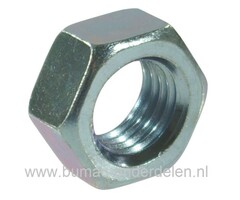 Moer 1/2-13 UNC voor Zitmaaier, Tuintrekker, Frontmaaier, Trilplaat, Veegmachine, Tuinfrees