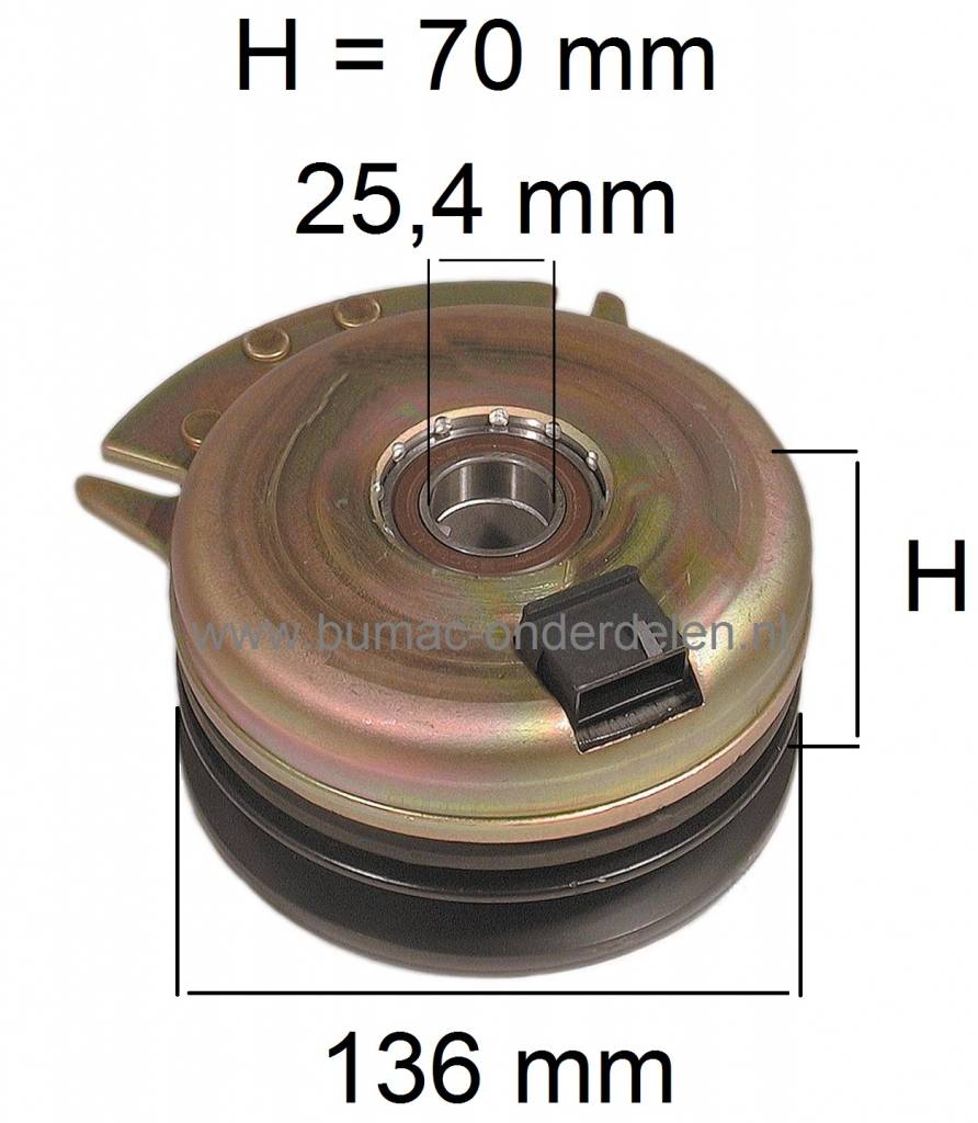 Koppeling Inschakelen Maaimessen Husqvarna, MTD, Etesia, Simplicity, AYP, Ariens, Roper, YardMan, Husqvarna, Jonsered Onderdeel