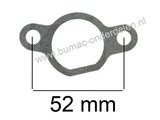 Pakking voor Loncin LC1P92F1 Motor op Zitmaaier, Frontmaaier, Veger, Tuintrekker Dichting tussen Spruitstuk en Cilinder LC 1P92 F-1 Inlaatpakking, Spruitstukpakking, Carburateurpakking LCT