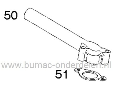 B&S Inlaatpakking voor Quantum Motor op Grasmaaier - Benzinemaaier - Loopmaaier