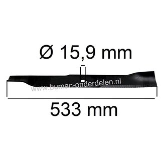 Maaimes 53,3 Cm voor Husqvarna, Snapper Zero Turn Maaiers met 61 Inch - 155 Cm Maaidek Zitmaaier, Tuintrekker ZTHE6125, ZTH6125, BZ6127D, BZ6127TD, BZ6134D, BZ6172D, BZE6127D, BZE6134D, BZE7234D, FD61I, IZ4217TSKAA, IZ5223TSKAA, IZ6123KAA, IZ6123TKAA, LZ3