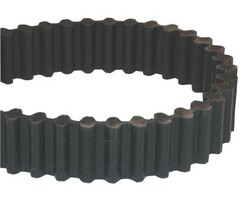 Tandriem 225 Tands voor oa John Deere, Castel Garden, Iseki Zitmaaier - Frontmaaier - Tuintrekker, Dubbel Getande Riem voor Aandrijving van het Maaidek, de Maaimessen bij Diverse Merken en Modellen Maaiers, Tweezijdig Getande Riemen, Snaren
