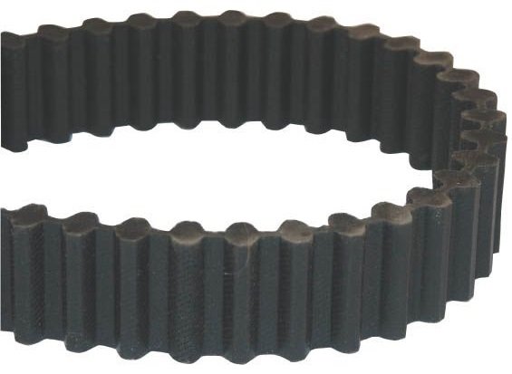 Tandriem 250 Tands voor John Deere, Castel Garden, Iseki Zitmaaier - Tuintrekker, Dubbel Getande Riem Aandrijving Maaidek, Maaimessen Maaiers, Dubbeltandriemen, Aandrijfsnaar, Aandrijfriem LT155, LT166, LT170, LTR180