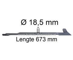 Maaimes 67,3 Cm voor EUROSYSTEMS - MAPLEX - MARAZZINI - MEP Zitmaaier, Grasmachine  Eurosytems Slalom Fast-cut 67