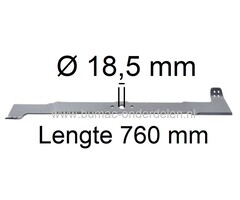 Maaimes 76 Cm voor EUROSYSTEMS - MAPLEX - MARAZZINI - MEP Zitmaaier, Grasmaaier Mes voor Eurosystems, Slalom, Rodeo 76 Maaiers