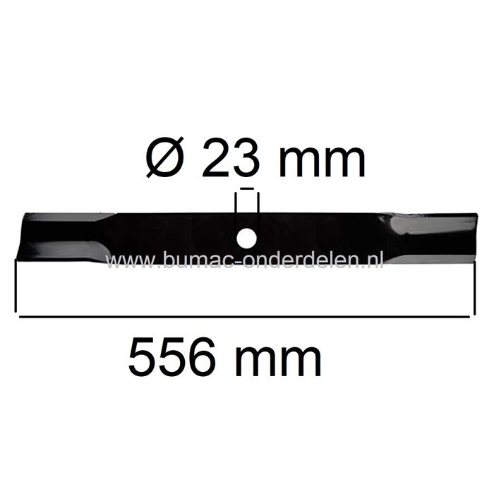 Maaimes 55,6 Cm voor John Deere Frontmaaier 1420, 1435, 1445, 1545, 1565, 1600, 1620 Zitmaaier, Tuintrekker Johndeere, onderdeel, maai mes