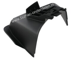 Zijuitworp Deflector voor Castelgarden, Stiga, Mountfield, Alpina, Grasmaaiers, Loopmaaiers, Cirkelmaaiers, 481PD4SAVS, 531PD4SAVS, 532PD4SAVS, BT6548TBPRO, Excel 50, Excel 55, Turbo Excel 50, Turbo Excel 55, XSP50, XSP52, XSP55, XSPW52, XSPW57, GGP