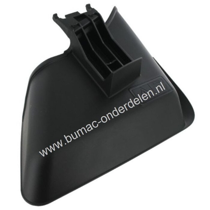 Zijuitworp Deflector voor Castelgarden, Stiga, Mountfield, Alpina, Grasmaaiers, Loopmaaiers, Cirkelmaaiers, 481PD4SAVS, 531PD4SAVS, 532PD4SAVS, BT6548TBPRO, Excel 50, Excel 55, Turbo Excel 50, Turbo Excel 55, XSP50, XSP52, XSP55, XSPW52, XSPW57, GGP