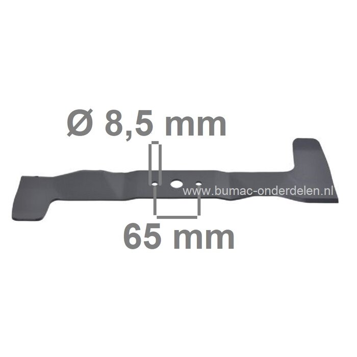 Maaimes 47 Cm voor Castelgarden, Stiga, Alpina, Mountfield Loopmaaiers, Excel 50, Turbo Excel 50, Turbo X3 50, XSP50, XSP52, XSPW52, BT6548TBPRO, Castel Garden Grasmaaiermessen, Mulchmes GGP