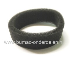 Luchtfilter voor Stiga, Castelgarden, Mountfield, Alpina Bosmaaier, Trimmer Schuimfilter onder andere voor B26J, B26jD, BH26CBTH, BGEP2525, BS25J, BS35D, BS45D, CB126J, ECO26P, EP25 Combi, EP26CP, MB2600J, MM2603, MM2605, MT26, SB250D, SB320D, SB420D, SBC