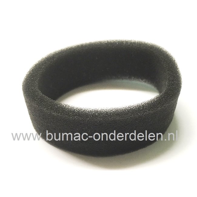 Luchtfilter voor Stiga, Castelgarden, Mountfield, Alpina Bosmaaier, Trimmer Schuimfilter onder andere voor B26J, B26jD, BH26CBTH, BGEP2525, BS25J, BS35D, BS45D, CB126J, ECO26P, EP25 Combi, EP26CP, MB2600J, MM2603, MM2605, MT26, SB250D, SB320D, SB420D, SBC