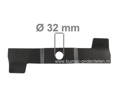 Maaimes 44,5 Cm voor MTD, Cub Cadet, Yardman, Bolens, Wolf Grasmaaiers, E45, E45R, HB48RL, HE45RLS, HE46LS, GE45, GES45, YM1618E, 1618SE, YM5018P, YM5518SP, Turbo Silent TS45E, Fleurelle 45, Electromaaiers, Elektrische Grasmaaiers, Loopmaaiers