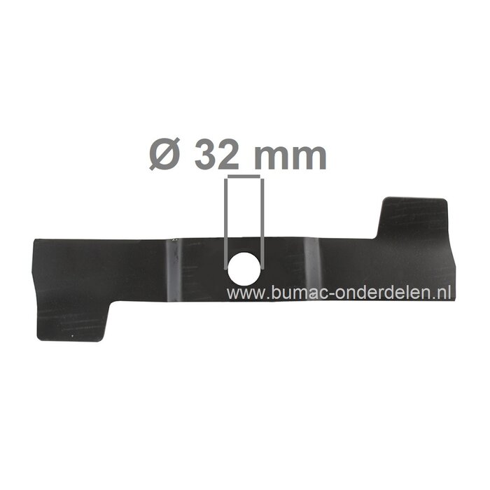 Maaimes 44,5 Cm voor MTD, Cub Cadet, Yardman, Bolens, Wolf Grasmaaiers, E45, E45R, HB48RL, HE45RLS, HE46LS, GE45, GES45, YM1618E, 1618SE, YM5018P, YM5518SP, Turbo Silent TS45E, Fleurelle 45, Electromaaiers, Elektrische Grasmaaiers, Loopmaaiers