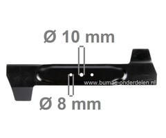 Maaimes 46,4 Cm voor MTD, Wolf, Bolens, Cub Cadet, White, Yardman, Zitmaaiers, Frontmaaiers, Tuintrekkers, Mtd 91/155, GT115/91, Trac 91-12, 91-55, Spider 91/125, Spider 91/145, AM1150