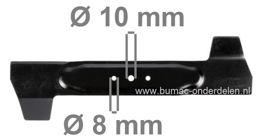 Maaimes 46,4 Cm voor MTD, Wolf, Bolens, Cub Cadet, White, Yardman, Zitmaaiers, Frontmaaiers, Tuintrekkers, Mtd 91/155, GT115/91, Trac 91-12, 91-55, Spider 91/125, Spider 91/145, AM1150