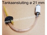 Benzineleidingset inclusief doorvoerrubber en Benzinefilter voor Bosmaaiers en Trimmers van onder andere Stiga, Castelgarden, Mountfield, Alpina BS45D, DB42, SB420D, TB420, TB420D, XSB45D