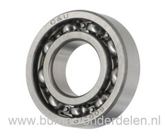 Krukaslager 15x32x9 mm voor Stihl 017 - 018 - 019T - MS170 - MS180 - MS190T - MS191T - MS211 - MS211C Kettingzaag
