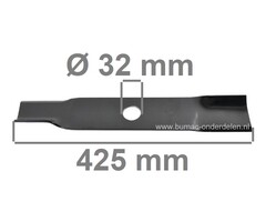 Maaimes 42,5 Cm voor Toro 276 - 277 - 476 - 477 - 478 - 479, Grasmaaier - Benzinemaaier - Cirkelmaaier - Loopmaaier