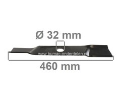Maaimes 45,5 Cm voor Toro 223, 224, 233, 234, 242, 423, 424, 433, 434, Grasmaaiers, Benzinemaaiers, Loopmaaiers, TORO Grasmaaiermes