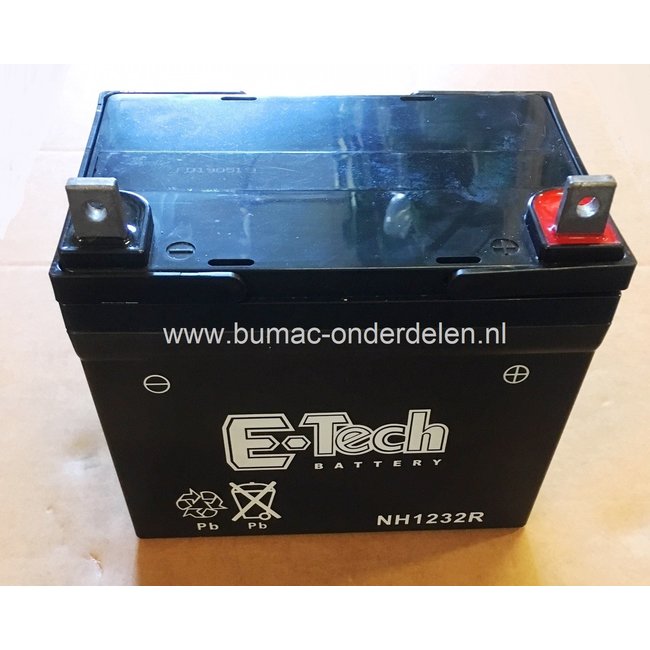 canvas verkoper knijpen Accu 12V 32 Ampere Accu Degelijke Accu voor het starten van Zitmaaier, -  Onderdelen in en om de tuin - Bevestigingsmaterialen en Aanhangwagen  onderdelen.