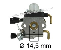Carburateur voor Stihl Bosmaaier, Heggenschaar, Trimmer FS75 - FS76 - FS80 - FS85 Carburator