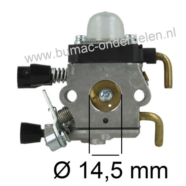 Carburateur voor Stihl Bosmaaier, Heggenschaar, Trimmer FS75 - FS76 - FS80 - FS85 Carburator