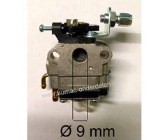 Carburateur voor Honda GX22, GX31 Motor op  Bosmaaier, Heggenschaar, Bladblazer, Waterpomp GX 22, GX 31, onderdeel